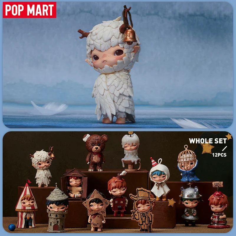 POP MART Hirono Shelter Series Mystery Box 1PC/12PCS POPMART Blind Box Action Figure Cute Toy