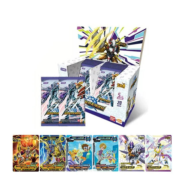 New KAYOU Digimon Cards Adventure Japanese Digimon Anime Games Party Toy Kids Album Children Gift Collection Hobby Boxes Card