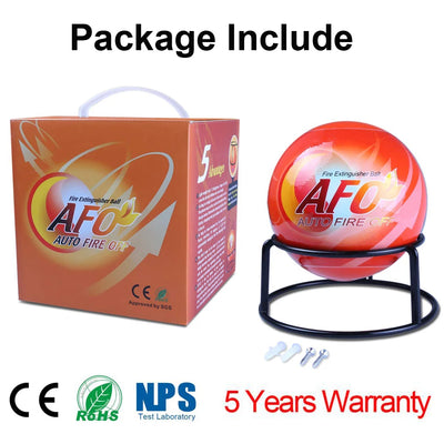 1.3KG Fire Extinguisher Ball Environmental Dry Powder Automatic Fire Ball With Bracket For Warehouse Kitchen Sockets Cars