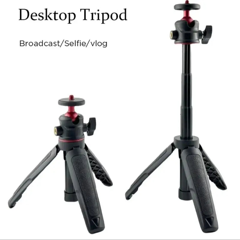 Micro SLR Camera Extend Gopro Vlog Tripod Mini 360 Rotating Portable Tripod for Gopro Hero 12 Mobile phone DJI Action insta360X3