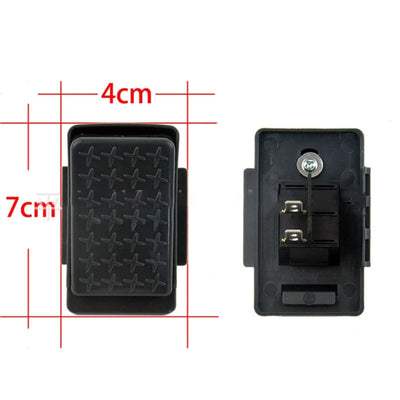 6/12V Toy Pedal Auto-Reset Control Switch Plastic Pedal Replacement Compatible for Kids Ride On Baby Toy Car Accessories