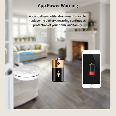 2 in 1 Version WiFi Tuya And Smart Life Smoke Detector Sensor & Carbon Monoxide Co Gas Detector Smoke Fire Sound Alarm