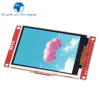 2.8" 240x320 SPI TFT LCD Serial Port Module With PCB Adapter Micro SD ILI9341 / ST7789V 5V/3.3V 2.8 inch LED Display For Arduino