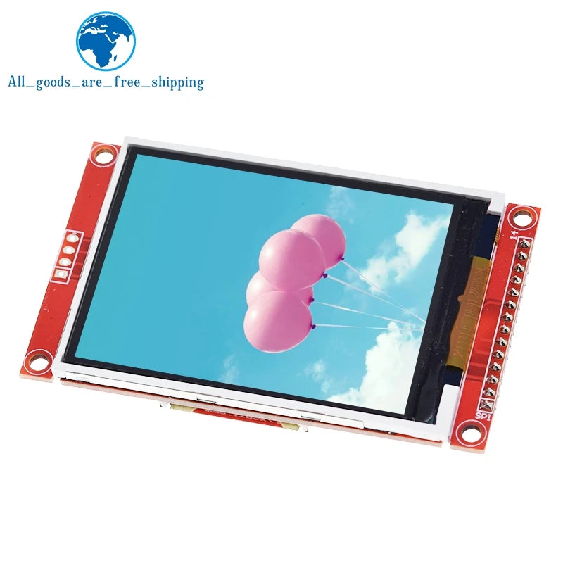 2.8" 240x320 SPI TFT LCD Serial Port Module With PCB Adapter Micro SD ILI9341 / ST7789V 5V/3.3V 2.8 inch LED Display For Arduino