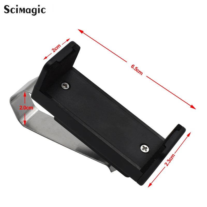 Car Sun Visor Clip Holder Gate Remote 47-68mm for Garage Door Control Car Keychain Barrier Universal Opener Quick installation