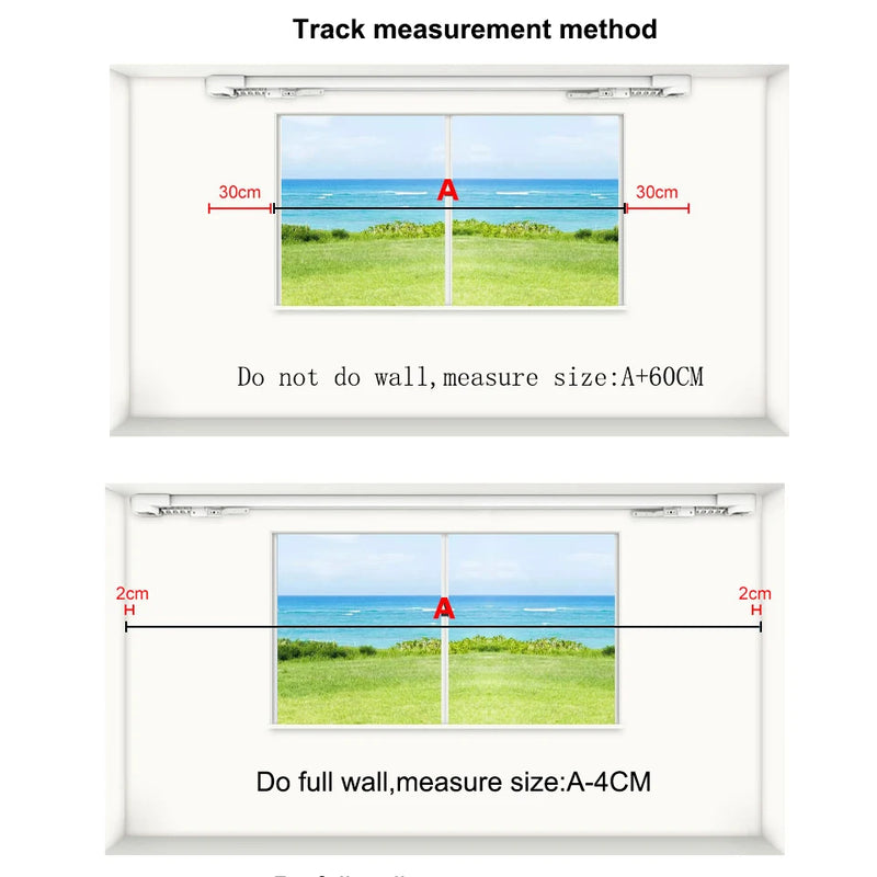 Customizable Super Quiet CurtainTrack For dooya Zigbee motor, A1/B1 motor Tuya wifi Zigbee motor Electric Curtain rails system