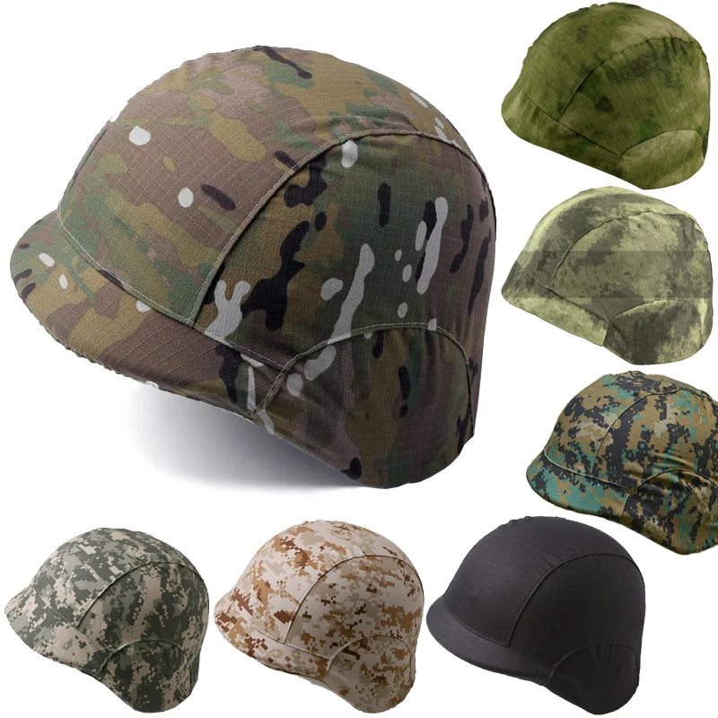 9 Color M88 Helmet Cover Tactical PASGT Safety Helmet Covers Accessories M88 Helmet Cover Multicam ATAC ACU WDL