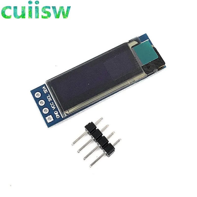 0.91 inch 128x32 I2C IIC Serial white /Blue OLED LCD Display Module 0.91" 12832 SSD1306 LCD Screen