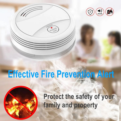 Tuya Smart Wifi Smoke Detector Sensor 80DB Alarm Fire Smoke Detector Wifi Fire Protection Home Security Alarm Smart Life APP