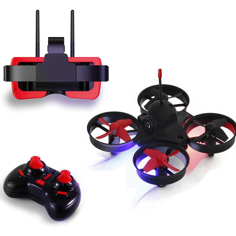 RTF Micro FPV RC Racing Quadcopter Toys with 5.8G S2 1000TVL 40CH Camera 3Inch VR009 FPV Goggles VR Headset Helicopter Drone