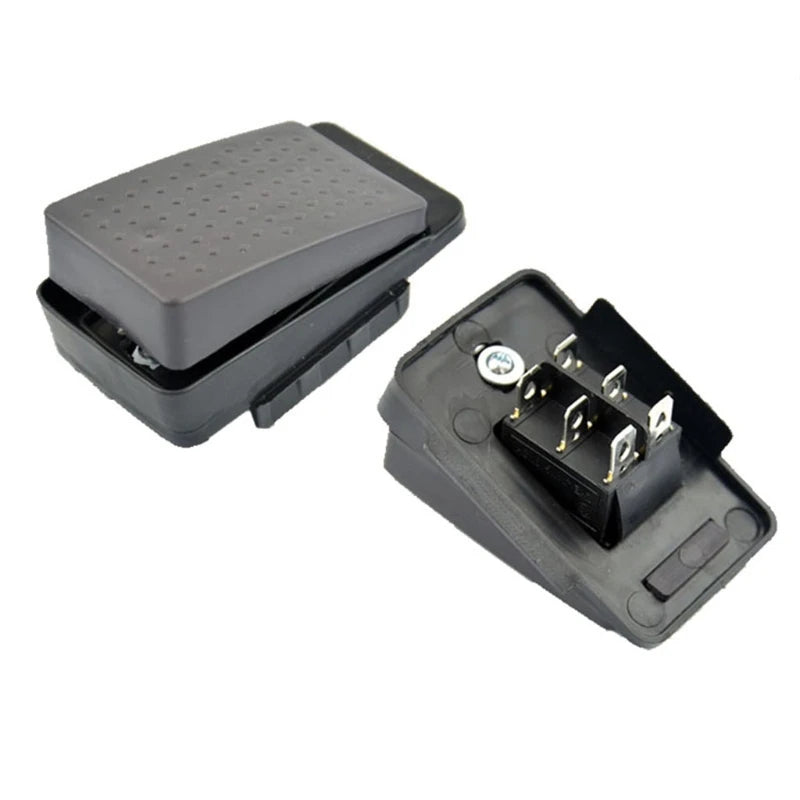 6/12V Toy Pedal Auto-Reset Control Switch Plastic Pedal Replacement Compatible for Kids Ride On Baby Toy Car Accessories