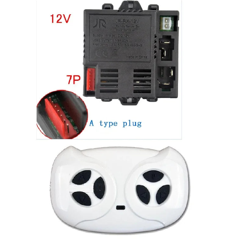 Wellye HY-RX-2G4-12V JR-RX-12V Children Electrical Car Receiver Baby Controller Electric Vehicle Toy Accessories 2.4G