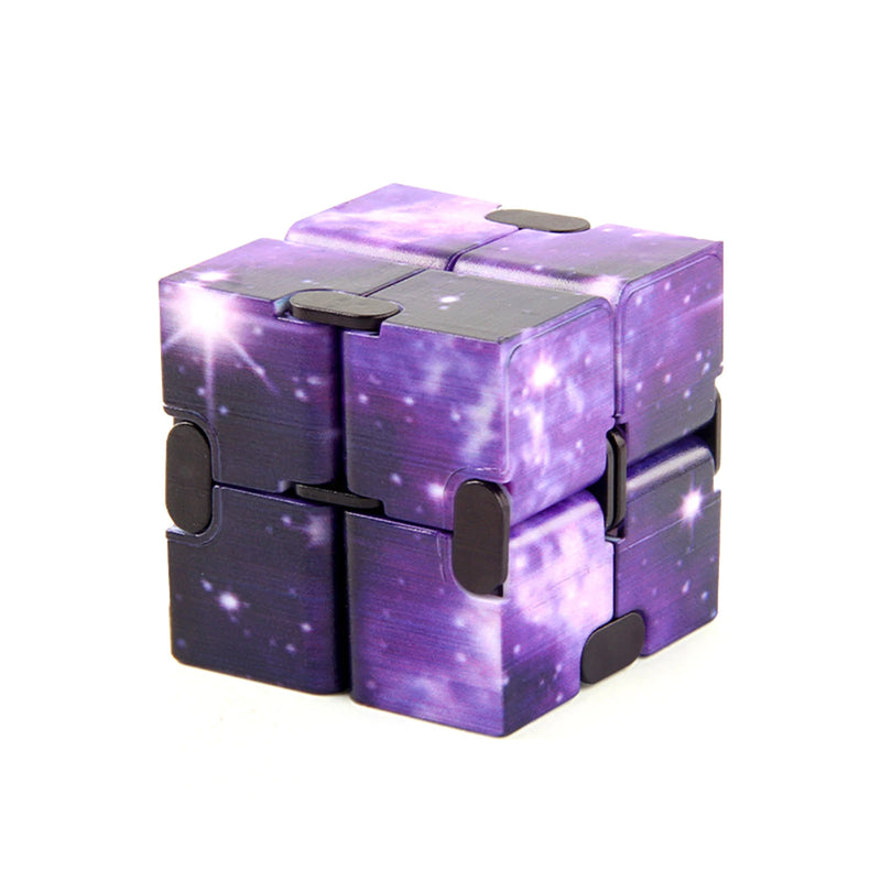 2024 New Fidget Toy Autism Anti Stress Relief Infinity Cube Magic Cube Office Flip Cubic Puzzle Stop Stress Reliever Autism Toy