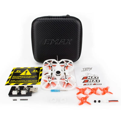 Emax Tinyhawk S II Indoor FPV Racing Drone with F4 16000KV Nano2 camera and LED Support 1/2S Battery 5.8G FPV Glasses RC Plane