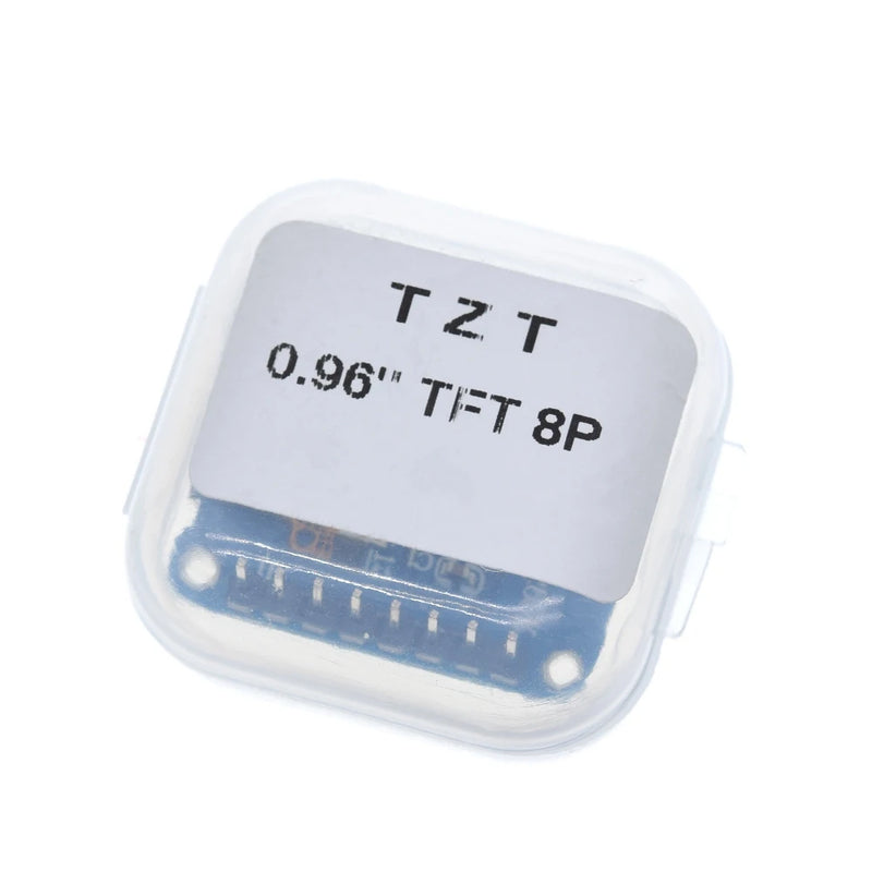 TZT TFT Display 0.96 / 1.3 inch IPS 7P SPI HD 65K Full Color LCD Module ST7735 Drive IC 80*160 (Not OLED) For Arduino