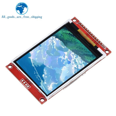 2.8" 240x320 SPI TFT LCD Serial Port Module With PCB Adapter Micro SD ILI9341 / ST7789V 5V/3.3V 2.8 inch LED Display For Arduino