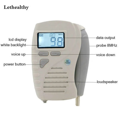 LCD screen   handheld vascular doppler /doppler vascular /ABI machine/blood flow rate detector