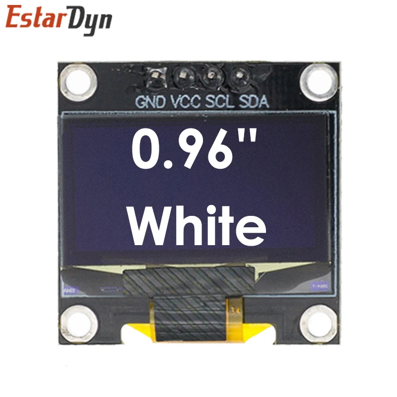 ROHS Certification 0.96 inch Oled IIC Serial White OLED Display SSD1315 128X64 I2C 12864 LCD Screen Board for Arduino