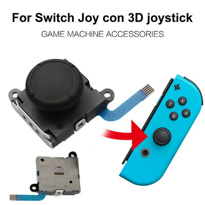 For Nintendo Switch 3D Analog Joystick Thumb Sticks Sensor Replacements Joy Con Controller Game Accessories