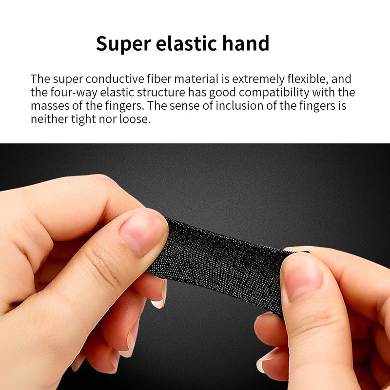 MEMO Gaming Finger Sleeve For PUBG Mobile Game Fingertips Cover Sweatproof Anti-slip Touch Screen Fingertip Thumb Finger Gloves