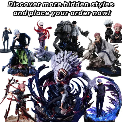 10-30cm Jujutsu Kaisen Anime Figure Lowest Price Mystery Box Surprise Mystery Box Okkotsu Yuta Yuji Gojo Satori Megumi Lucky Box