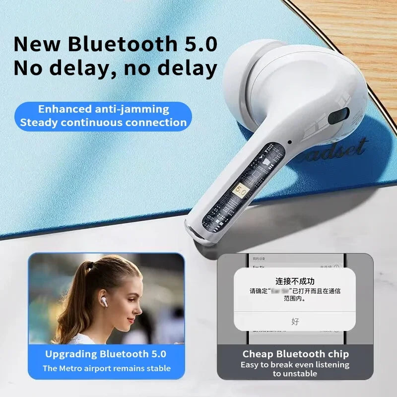 Lenovo TWS Bluetooth Earphone Wireless Earbuds Waterproof Sports Headset Gaming Headset For All Mobile Phones Tablet Original