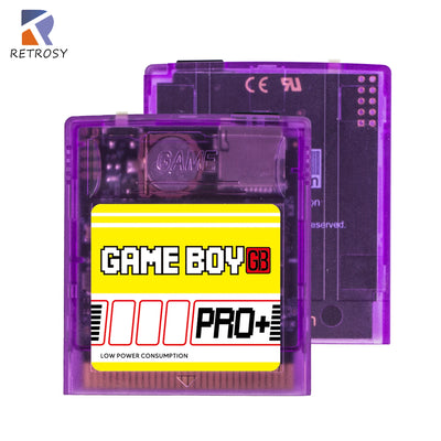 3000 IN 1 Game Cartridge for Gameboy Color Game Boy Everdrive Cart GB GBC Retro Collection with One Button Reset Function