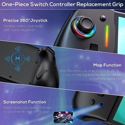 Gamepad Gaming Control Game Pad For Nintendo Switch & OLED Nintendos Swich Accessories Controller Joystick Command Grip USB Kit