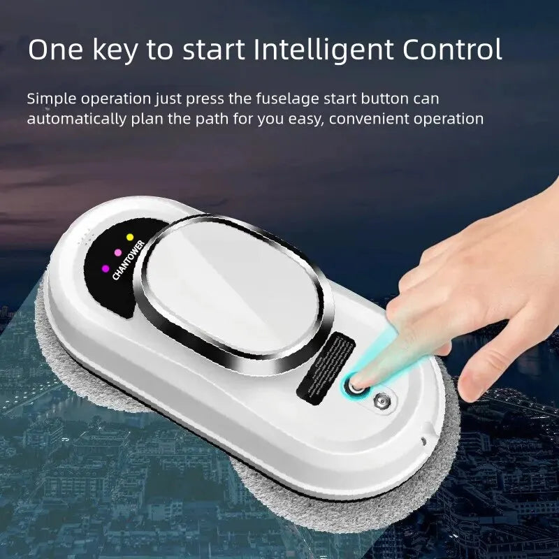 Intelligent Window Cleaning Robot Vacuum Cleaner Robot Window Cleaner Electric Glass Remote Control for Home