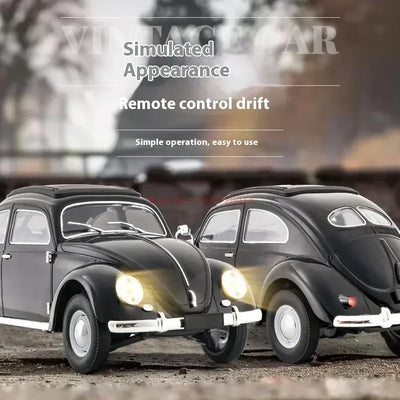 Wpl 1/16 Rc Car D62mini For Vw Beetle Hardtop Sedan Model 1949-1963 Carremote Control Rc Climbing Car Toy