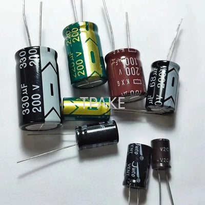 Electrolytic Capacitor 450V 400V 250V 200V 160V 2.2 3.3 4.7 6.8 8.2 10 22 33 47 68 82 100 120 150 180 220 330 470 UF