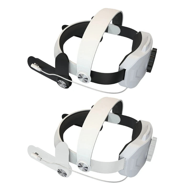 R91A Adjustable Head Strap for 3 Gaming Improve Comfort and Stability Headband with Built in 6000mAh Battery Better Fit