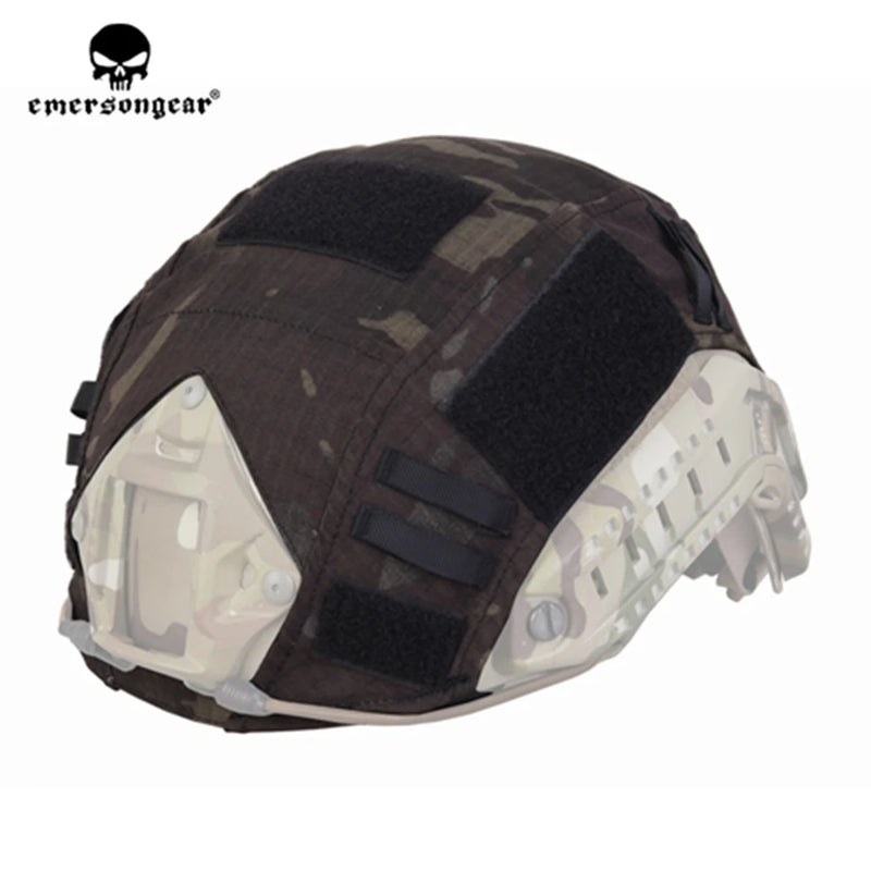 Emersongear Tactical FAST Helmet Cover Hunting Camo Headwear Cloth Headwear Protective Gear Sport