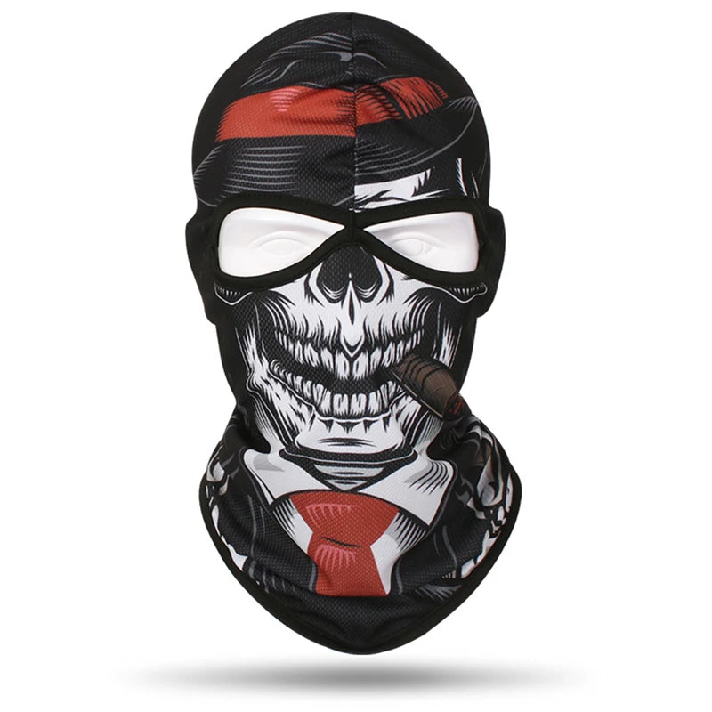 Tactical Balaclava Skull Full Face Cover Hat Motorcycle Mask Skiing Cap Cycling Hunting Head Neck Gaiter Men Bike Helmet Liner