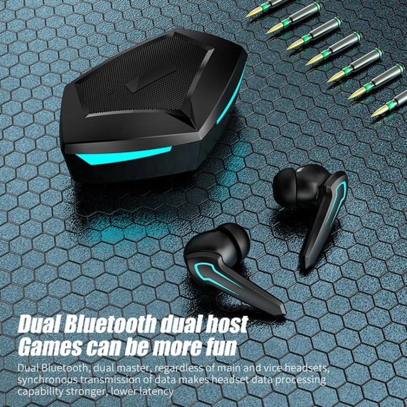 P30 Earphone Bluetooth Wireless Earbuds Low Latency Headphones Call Gaming Headset With Mic In-ear Driver Stereo Headphones