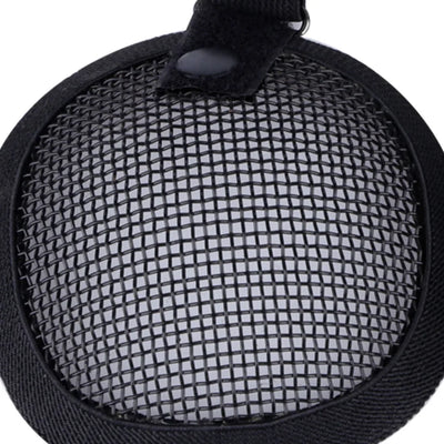 Tactical Steel Mesh Ear Protector for FAST Helmet, Airsoft Field Equipment Ear Protection Cover for Most Fast Helmets