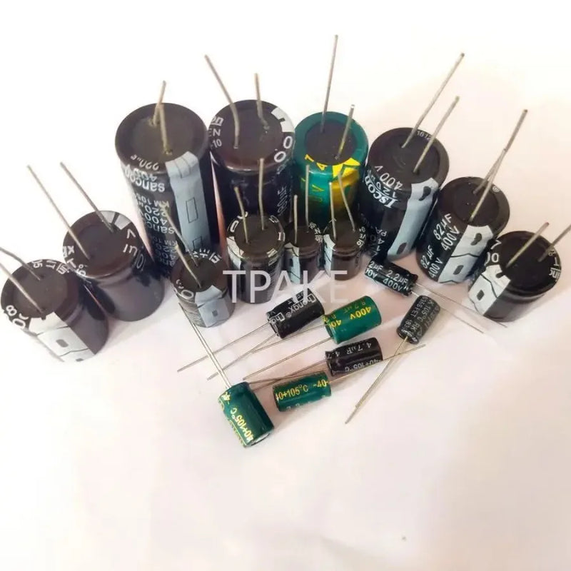 Electrolytic Capacitor 450V 400V 250V 200V 160V 2.2 3.3 4.7 6.8 8.2 10 22 33 47 68 82 100 120 150 180 220 330 470 UF