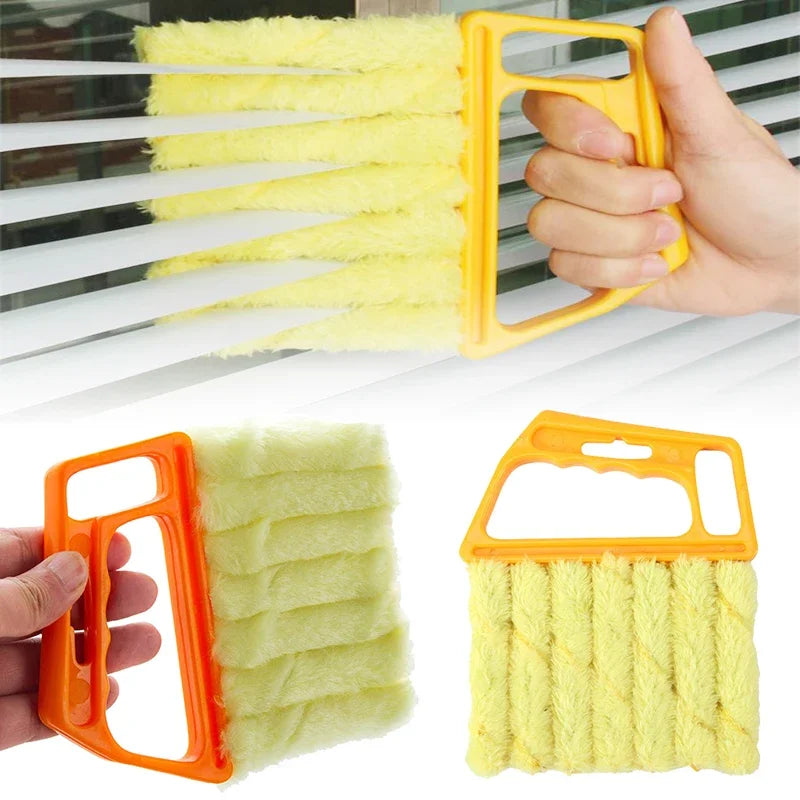 Vent Blinds Cleaner Cloth Brush Auto Air Conditioner Microfiber Air Conditioner Duster Electric Fan Cleaner Washable Tool