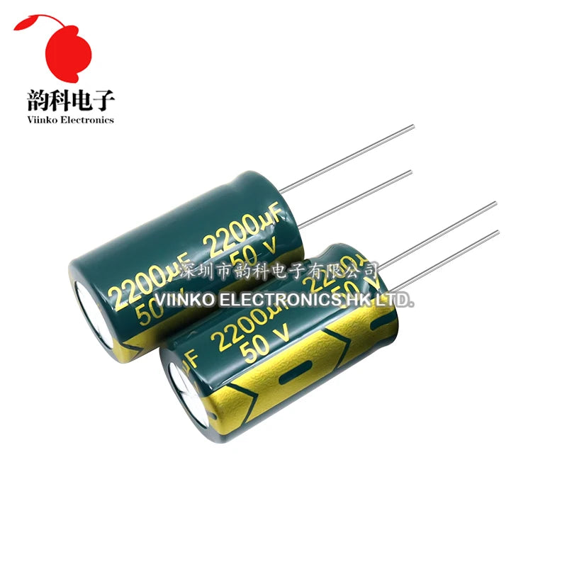 10V 16V 25V 35V 50V 400V 450V High Frequency Low ESR Aluminum Capacitor 10UF 100UF 220UF 330UF 470UF 680UF 1000UF 2200UF 3300UF