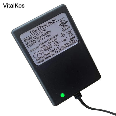 VitalKos US Specifications SL12-12-03G Ride On Charger for Car Farm Tractor Ride On Toys, 12V 1000mA Charger Accessories