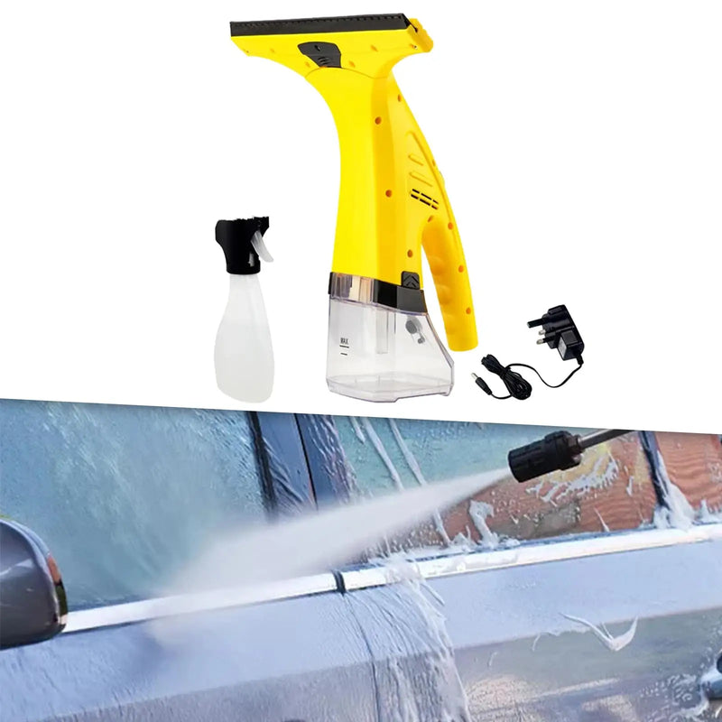 Window VAC Rechargeable Power Portable Electric Cleaning Tool Window Vacuum Cleaner Set for Mirrors Kitchen Tiles Floor Showers