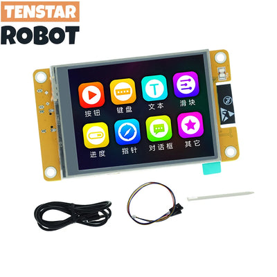 TENSTAR ROBOT ESP32 Arduino LVGL WIFI&Bluetooth Development Board 2.8 Inch 240*320 Smart Display Screen TFT Module With Touch