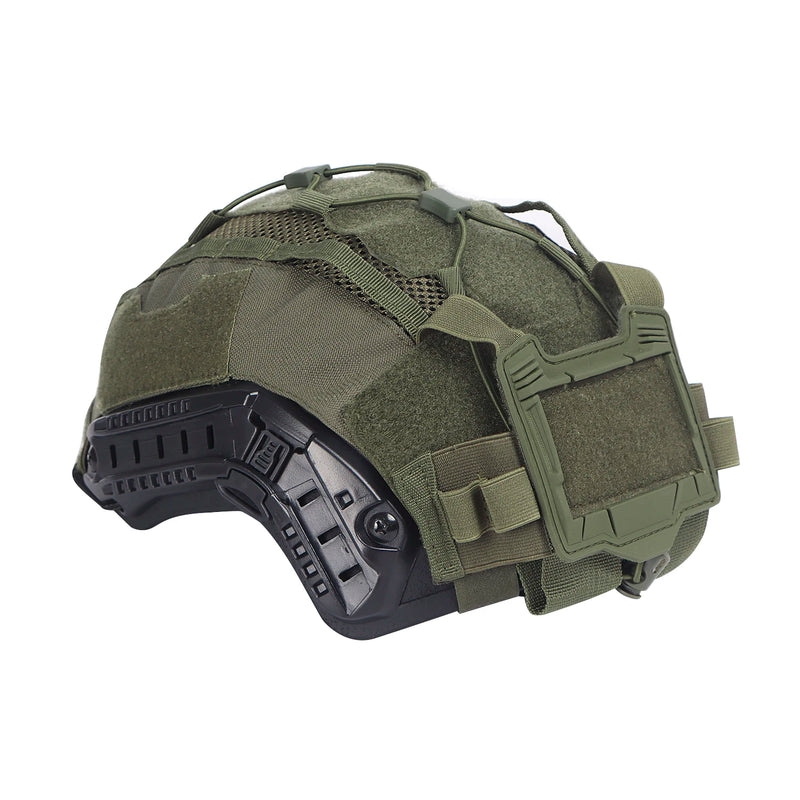 Tactical Helmet Cover For Maritime Helmet with NVG Battery Pouch Hunting