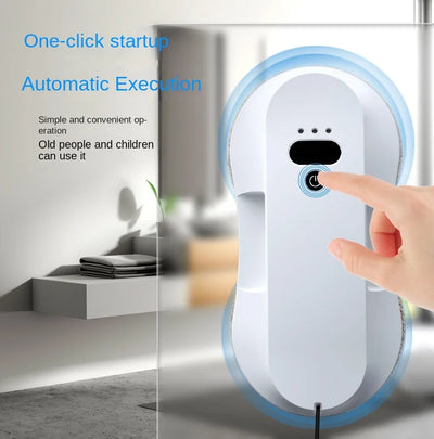 High-altitude Automatic Window Cleaner Bidirectional Spray Window Cleaning Robot Outside Intelligent Electric Glass Cleaner