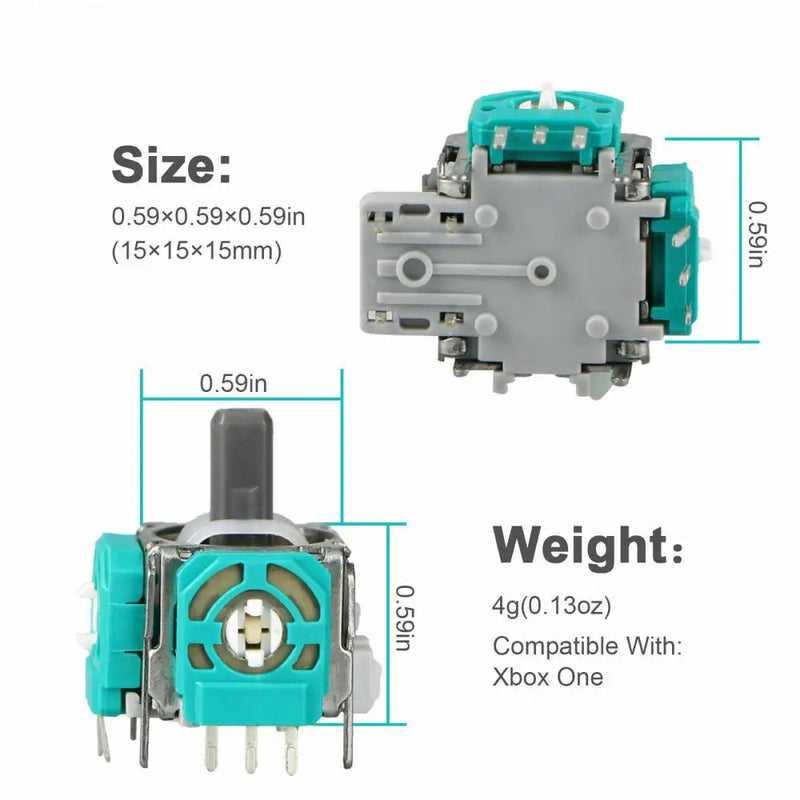 2/4/16pcs 3D Joystick Axis Analog Sensor Replacement Module With Repair Kit For Xbox One Game Console Controller Repairing