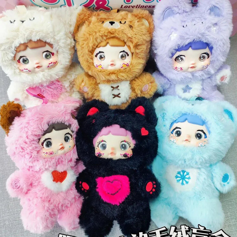 Nommi Loveliness Never End Series Blind Box Cute Vinyl Plush Doll Mystery Bag Kawaii Nommi Anime Figure Bag Pendant Surprise Toy