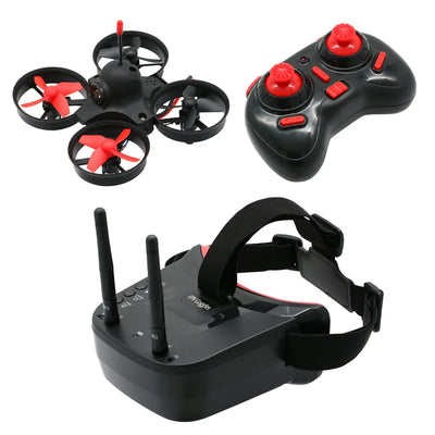 Eachine VR009 Micro RTF Racing Quadcopter FPV Drone Remote Controller LS-VR009 5.8G S2 800TVL 40CH Camera Goggles VR Headset