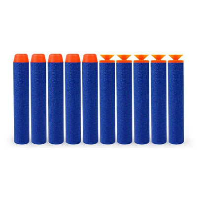 Refill Darts Bullets EVA Soft Hollow Hole Head Bullet Guns Accessories For Nerfs N-strike Elite Series Blasters Toys For Kids