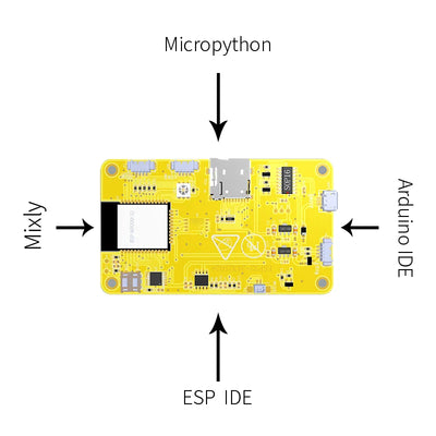 ESP32 Arduino LVGL WIFI&Bluetooth Development Board   2.8" 240*320  Smart Display Screen 2.8inch LCD TFT Module With Touch WROOM