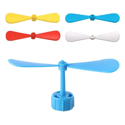 Helmet Suction Cup Bamboo Dragonfly Decoration Windmill Outdoor Riding Toys Riding Accessories Child Gift